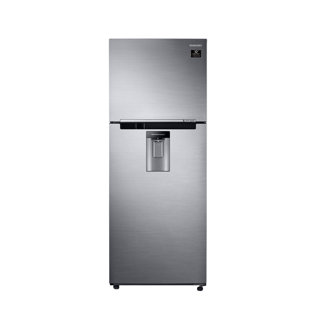 REFRIGERADORA SAMSUNG DE 13 PIES CON DISPENSADOR DE AGUA FRIO SECO GRIS