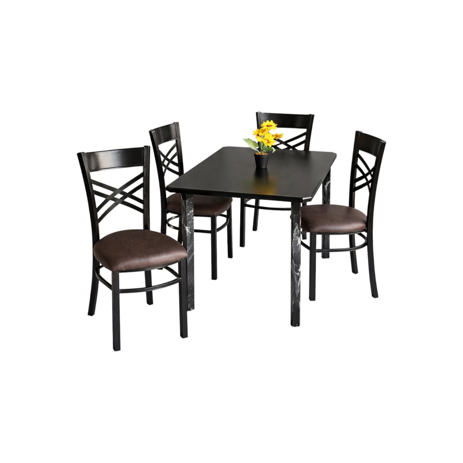 COMEDOR ROMA DE 4 SILLAS