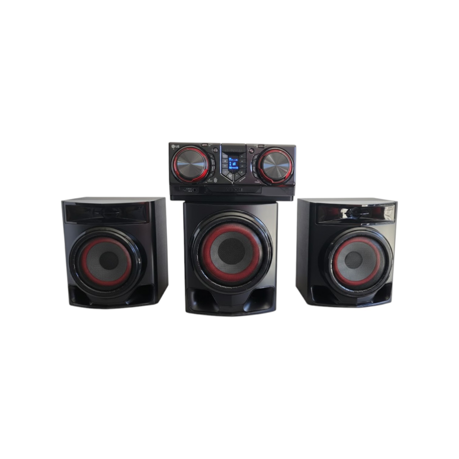 EQUIPO DE SONIDO   LG  XBOOM CON BLUETOOTH LUZ LED  DE 8,100W