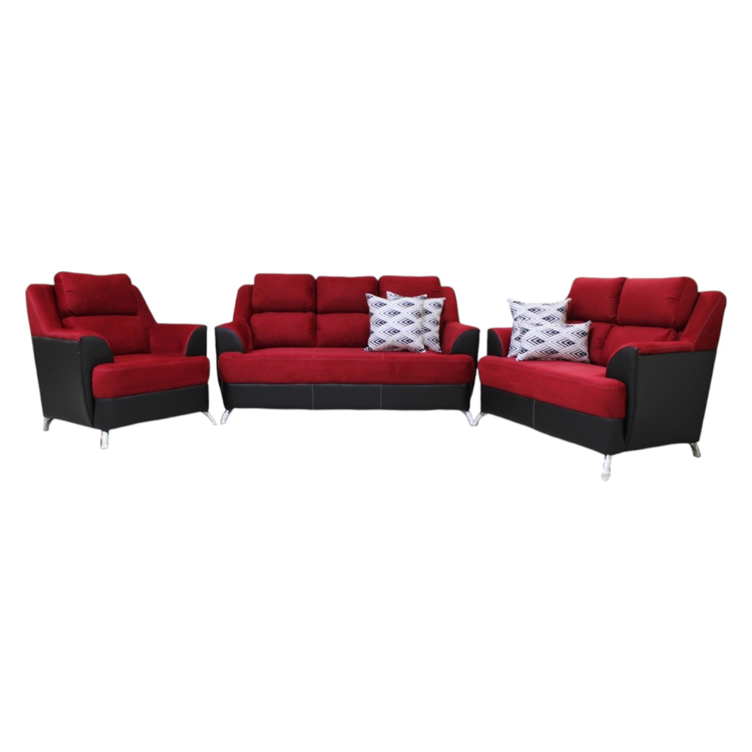 SALA DUBAI 321 SEMICUERO