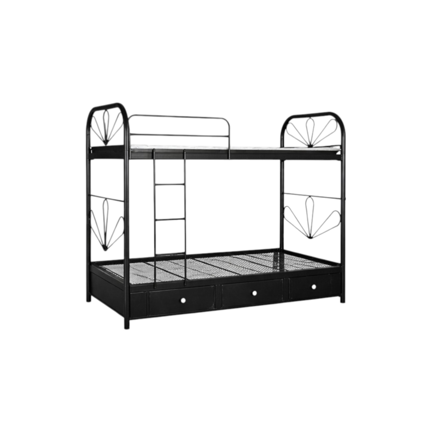 CAMAROTE METALICO  CON GAVETAS